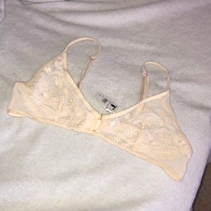 Light Yellow Tell Me More mesh bra